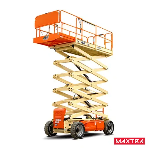 Plataforma sanfona elevatória